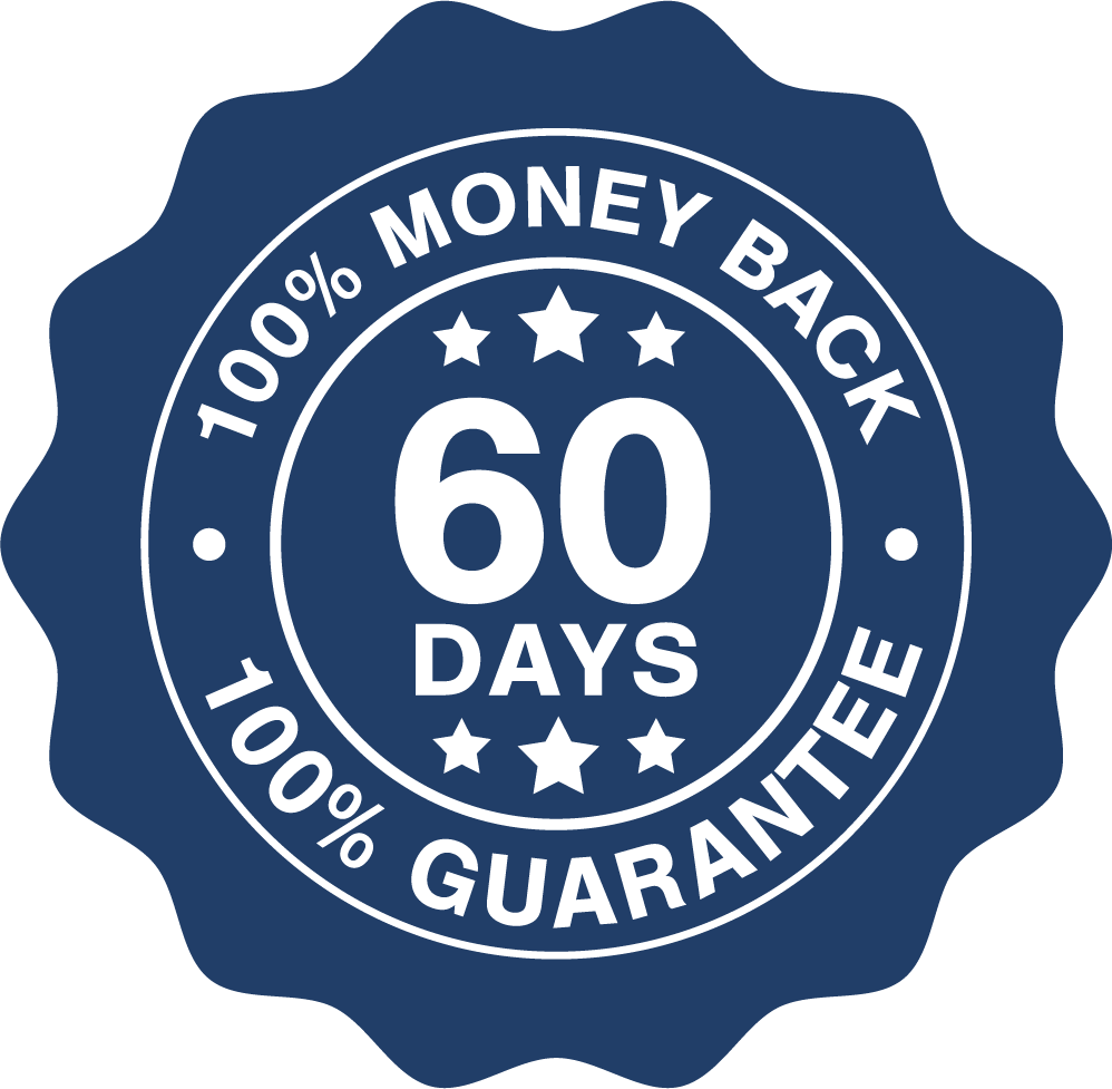 MounjaBoost 60-day money-back guarantee badge